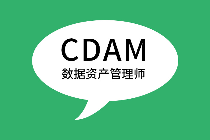 CDAM数据资产管理师没听过？那你就OUT了